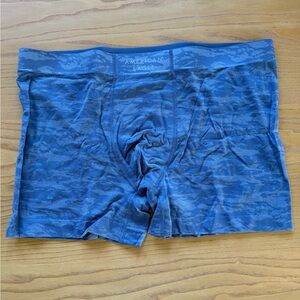 American Eagle Outfitters Camo Blue Boxer Briefs